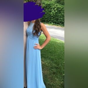 Alfred Angelo Baby Blue Bridesmaids Dress.